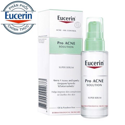 Tinh Chất Giảm Mụn Eucerin Pro Acne Solution Super Serum 30ml
